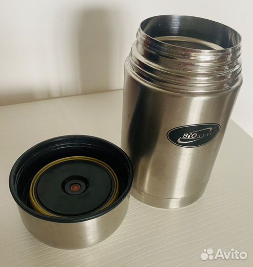 Термос с широким горлом для еды Biostal