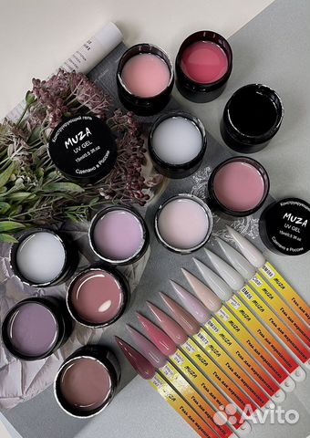 Гель для наращивания ногтей Muza 15ml