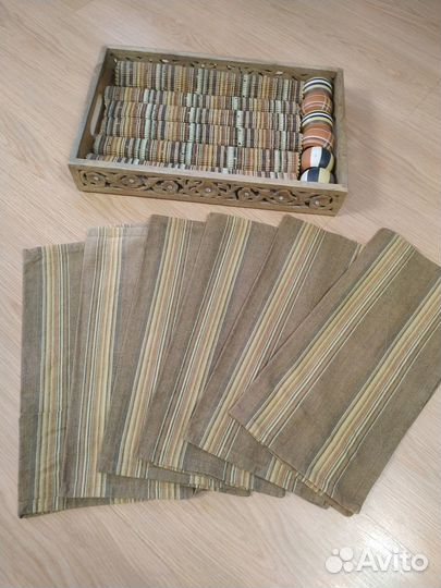 Набор гобеленовых салфеток