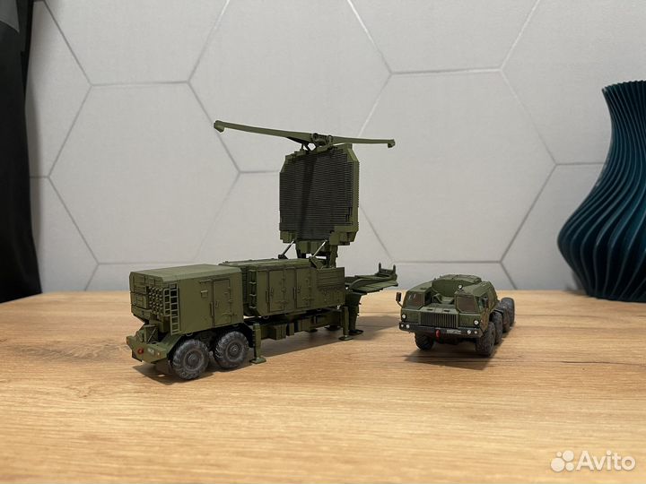 Сборная модель рлс обнаружения 64Н6 1/72