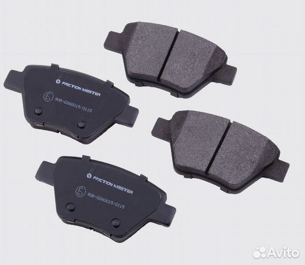 Тормозные колодки задние vw jetta 6, golf 6, skoda