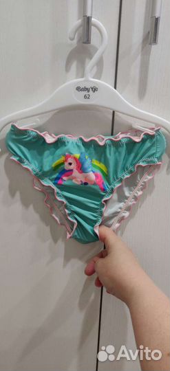 Комплект пляжный 74-80, сабо 22 р-р