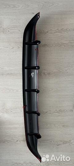 Диффузор заднего бампера Toyota camry 50