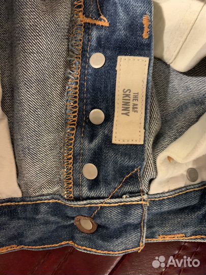 Abercrombie & Fitch джинсы мужские W31 L32 skinny