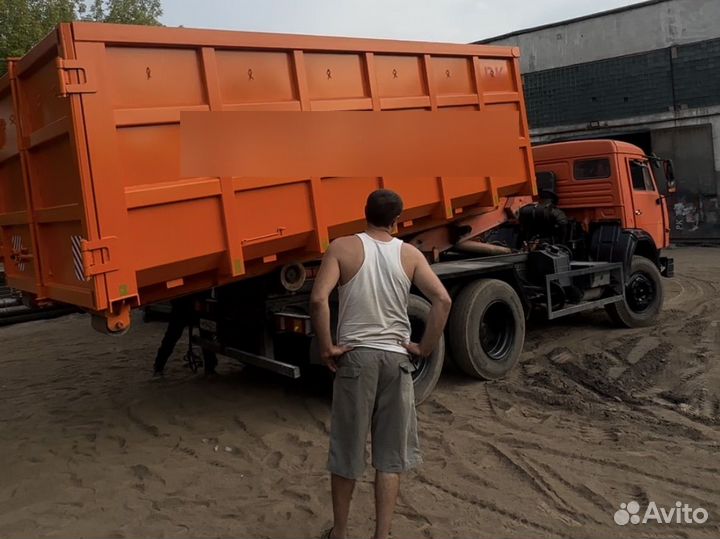 Вывоз мусора 20 кубов