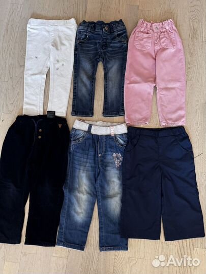 Одежда и обувь пакетом для девочек 92-98