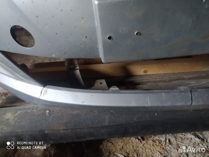 Бампер передний на солярис рестайлинг