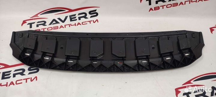 Защита переднего бампера (спойлер ) Skoda Rapid