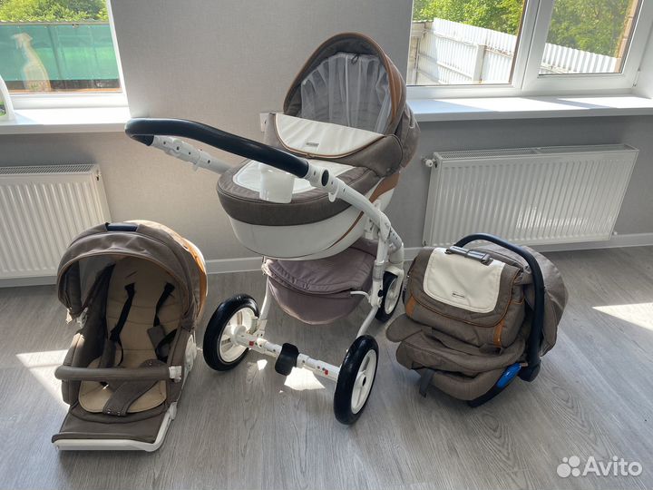 Коляска адамекс барлетта 3в1