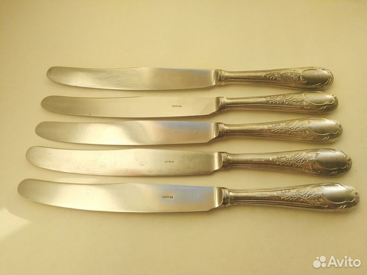 Столовые ножи мельхиор