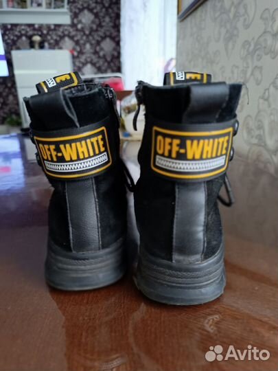 Ботинки демисезонные для девочки 34