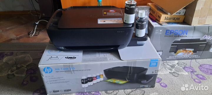 Мфу струйный принтер HP ink Tank 315 (цветной) а4