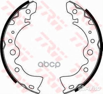 Колодки тормозные барабанные зад GS8246 GS8