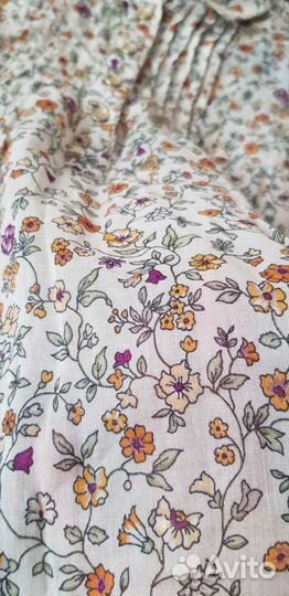 Блузка zara для девочки 140