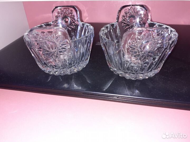 Хрустальная икорница