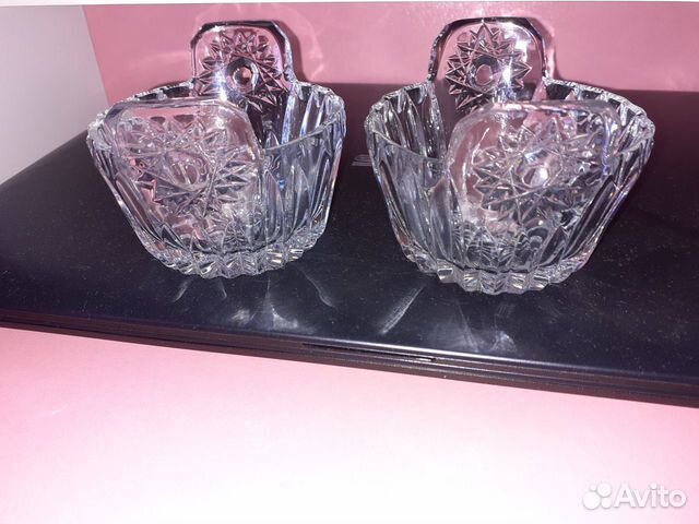 Хрустальная икорница