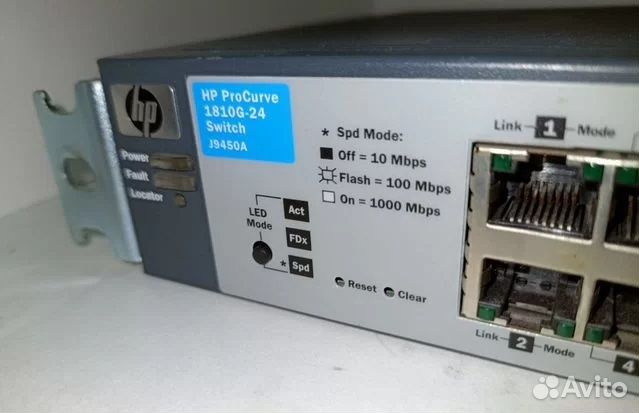 Коммутатор HP ProCurve 1810-24