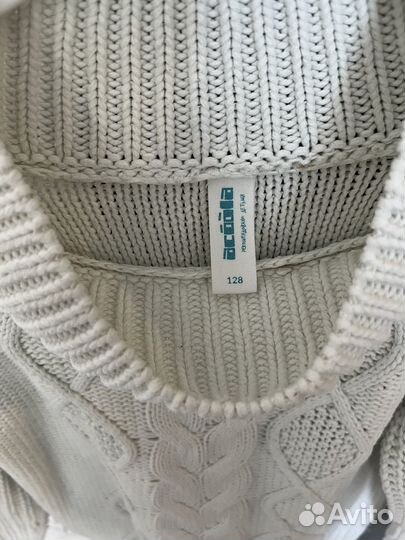 Свитер для девочки 128
