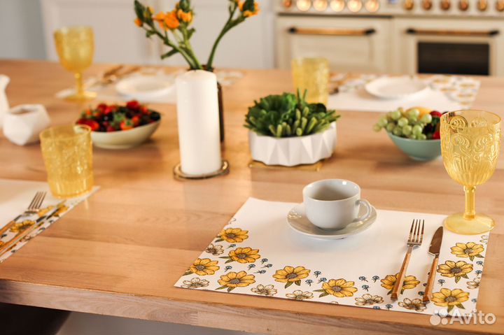 Салфетки сервировочные. Плейсматы