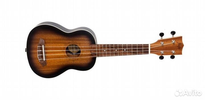 Flight NUS380 amber - укулеле сопрано с чехлом