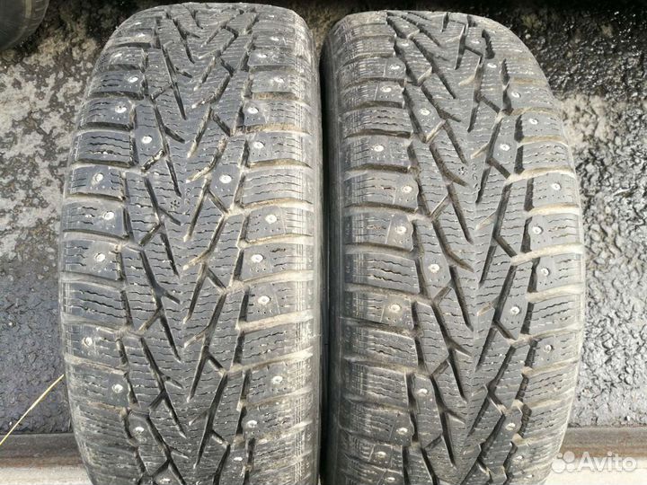 Почти Новые 2 шины Nokian Nordman 7 195/55 R16