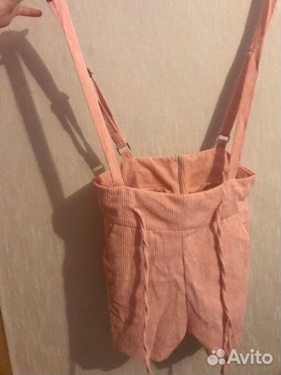 Шорты вельветовые