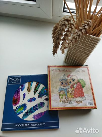 На подарок Lefard Совы и подставка под горячее нов