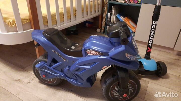 Детский мотоцикл беговел