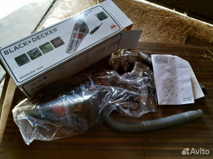 Black+decker nv1210av Ручной пылесос для машины