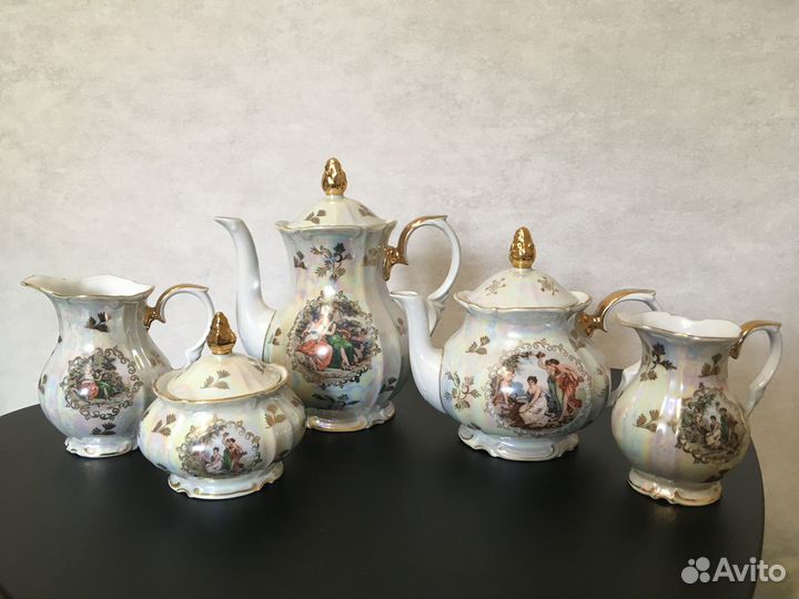 Сервиз чайно-кофейный «Мадонна» kahla гдр Германия