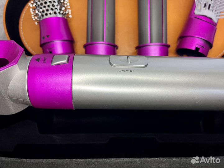 Фен dyson стайлер розовый