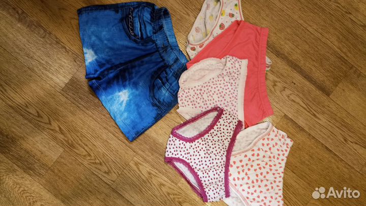 Вещи пакетом на девочку