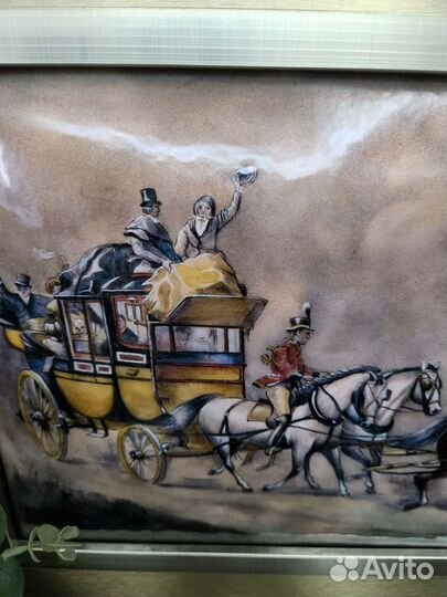 Картина фарфор Лимож Limoges