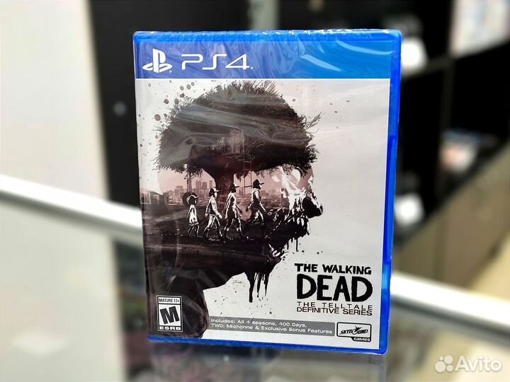 The Walking Dead Definitive Series PS4 новый диск