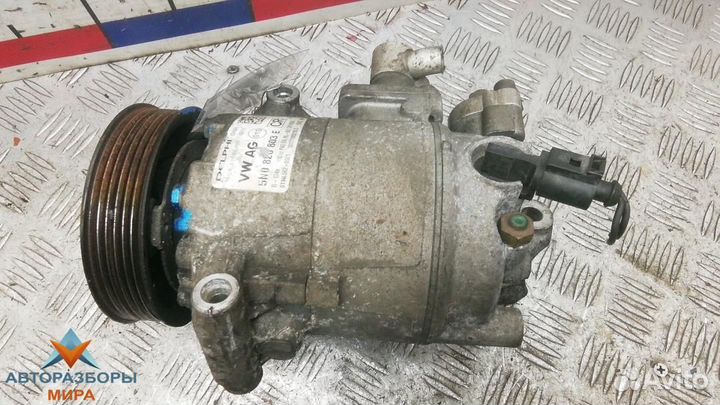 Компрессор кондиционера Volkswagen Passat B7 2012