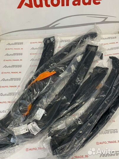 Ресницы бампера (спойлер) Форд Фокус 3