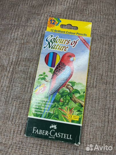 Цветные карандаши 12 шт Faber-Castell