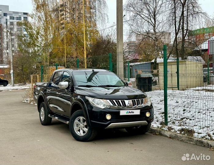 Mitsubishi L200 2.4 AT, 2015, 214 000 км