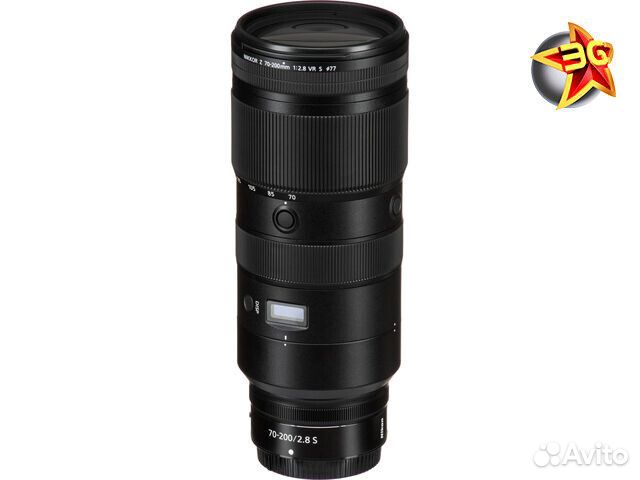 Объектив Nikon 70-200mm f/2.8 VR S nikkor Z