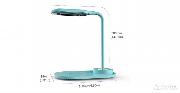 Светодиодный светильник USB беспроводной зарядкой