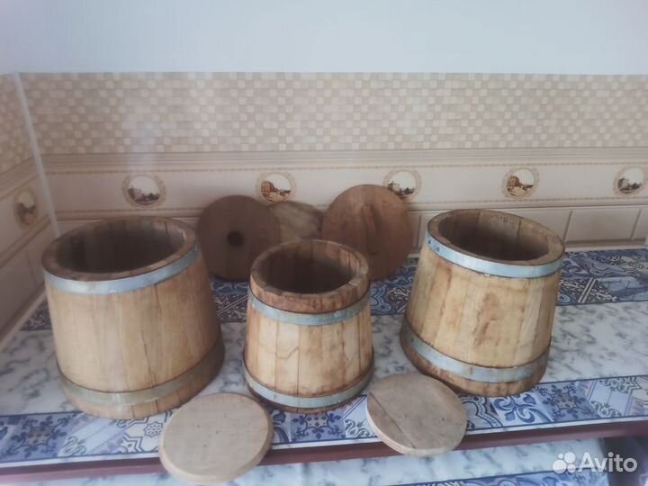 Кадки для солений из дуба