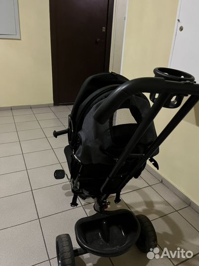 Детский велосипед с родительской ручкой