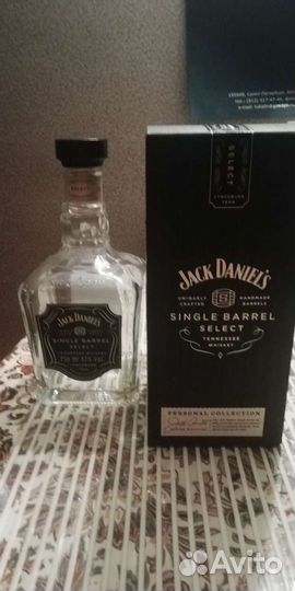 Бутылка jack daniels single barrel