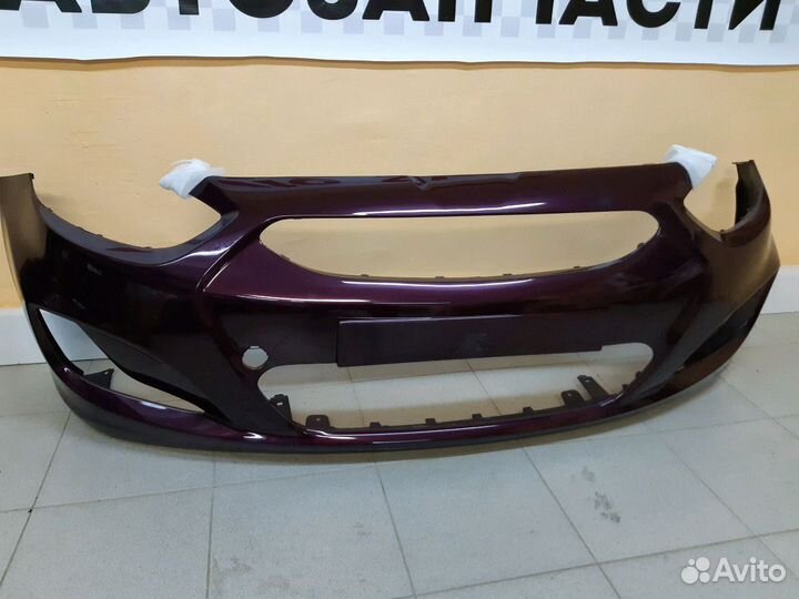 Бампер в цвет PXA Hyundai Solaris 2011-2014