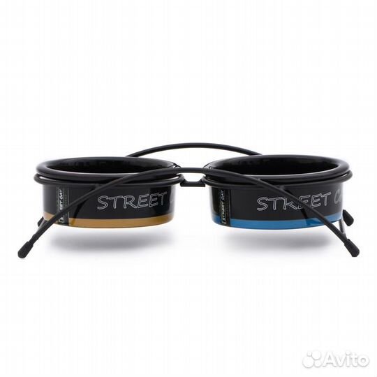 Миски керамические на подставке 2 х 250 мл