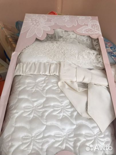 Конверт на выписку Choupette шелковый демисезонный