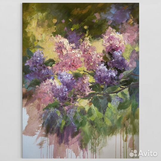 Большая картина маслом 