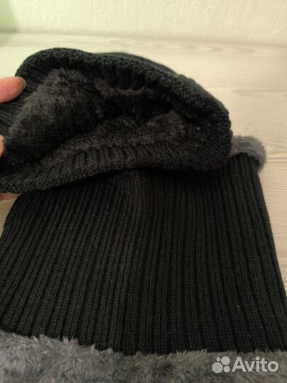 Зимний комплект шапка и снуд