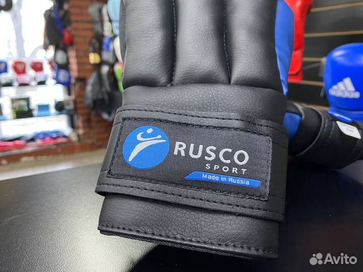 Перчатки rusco sport для рукопашного боя Blue