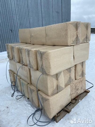 Пресованные опилки оптом